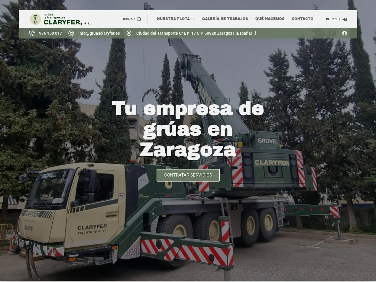 Grúas Claryfer